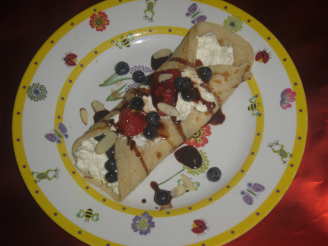 Strawberry  Crepes
