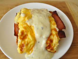Brunch Eggs With Herbed Cheese Sauce