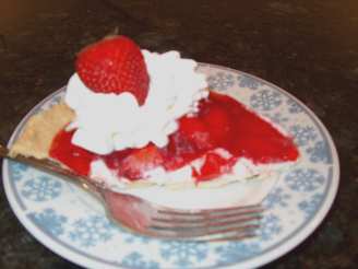Strawberry Ribbon Pie