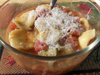 Quick and Simple Ravioli Soup