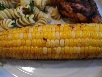 Cheesy Barbecued Corn on the Cob