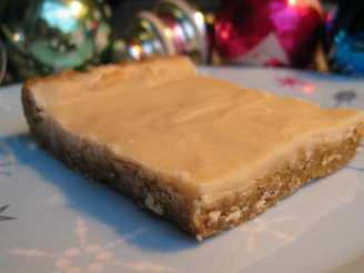 Frosted Peanut Butter Bars