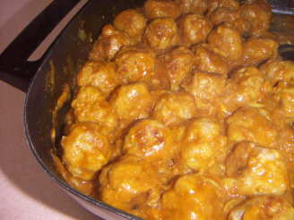 Pork Balls in Curry Sauce