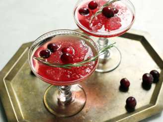 Frozen Cranberry Margaritas