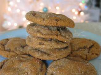 Double Ginger Crackle Cookies