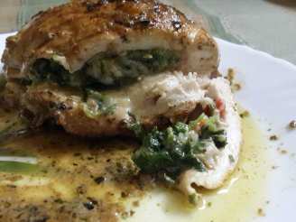 Chicken Breasts Stuffed With Spinach & Sun-Dried Tomatoes