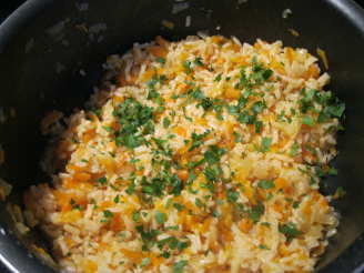 Brown Rice and Carrot Pilaf