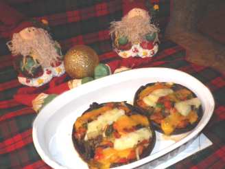 Brunch: Portabella Stuffed Mushrooms