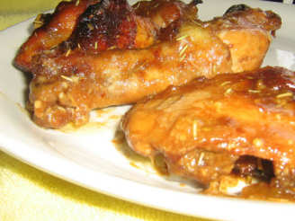 Hot, Sweet and Sticky Chicken Drumettes