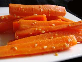Orange Sesame Carrots