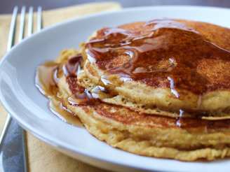 Cornmeal Molasses Pancakes