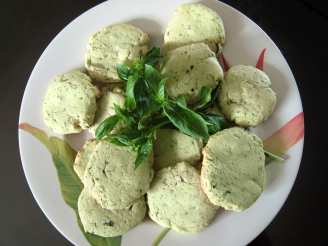 Lemon Basil Butter Cookies