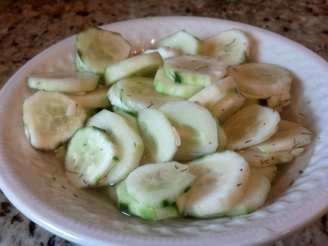 Rice Vinegar Cucumber Salad