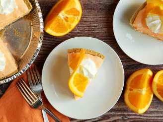 Orange Dreamsicle Pie