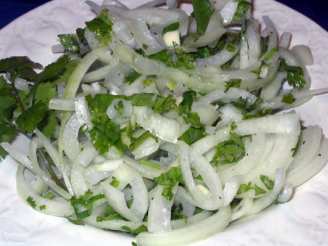 Lime Marinated Onion Salad