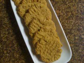 Whole Wheat Peanut Butter Oatmeal Cookies