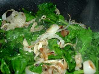 Spinach and Onion Stir Fry