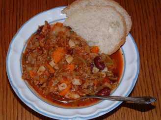 Minestrone Soup With Meat