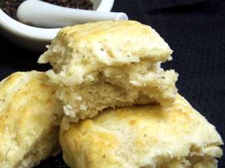 Peppery White Cheddar Biscuits