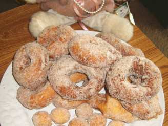 Fried Cinnamon-Sugar Doughnuts