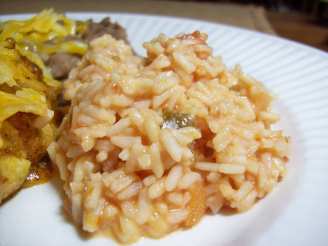 10 Minute Cheesy Mexican Rice
