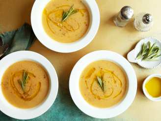Creamy Chickpea & Rosemary Soup