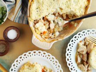 Turkey Shepherd's Pie With Two-Potato Topping (Or Chicken)