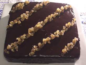 Chocolate-Covered Gingerbread Cake