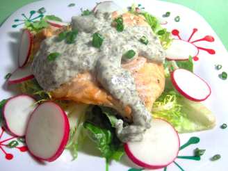 Chilled Salmon With Herb Mayonnaise