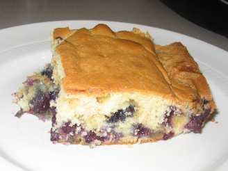 Rich Blueberry Sour Cream Cake