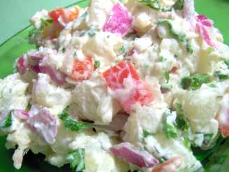 Dill and Green Olive Potato Salad