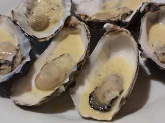 Australian Oysters in Champagne Sauce