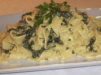 Spinach Pappardelle