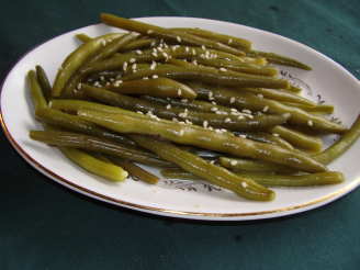 Sweet and Sour Green Beans