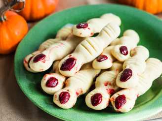 Severed Fingers Halloween Cookies