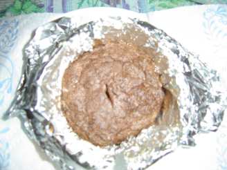 Chocolate Bread Pudding Soufflés