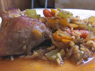 Cajun Pork Chops And Rice