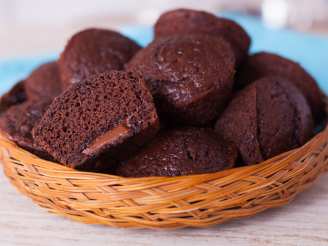 Chocolate and Nutella Surprise Muffins