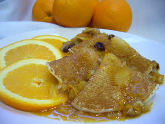 Orange Walnut Pancakes