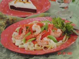 Shrimp & Veggie Alfredo