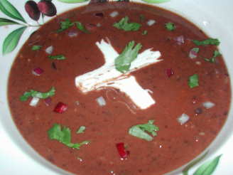 Black Bean Soup (Sopa De Frijoles Negros)