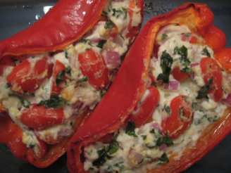 Stuffed Capsicums or Bell Peppers