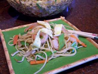 Szechuan Shrimp Noodle Salad