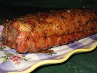 Currant Glazed Pork Roast