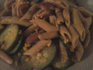Pasta Limone With Sauteed Garden Veggies