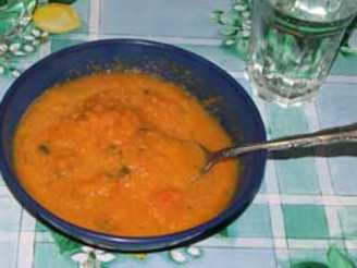 Carrot and Coriander Winter Soup