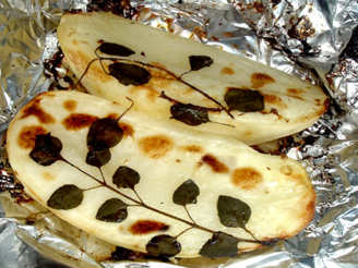 Baked Herb Decorated Potatoes