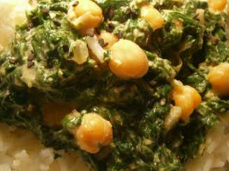 Spinach and Chickpea Ragout