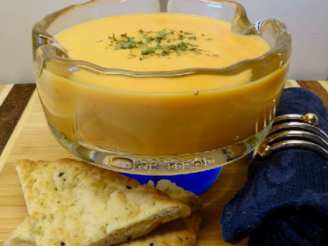 Cream of Carrot and Honey Soup