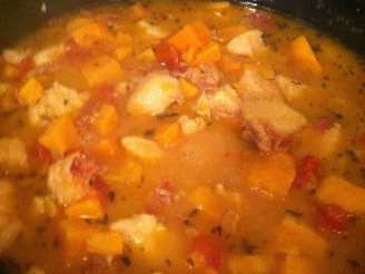 Chicken and Sweet Potato Stew